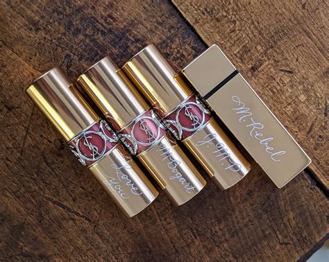 engraved lipstick